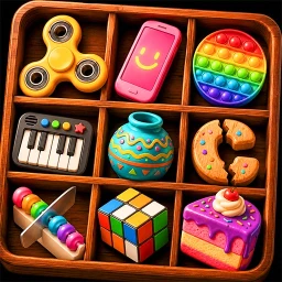 Icono de Antistress Pop Toys Mini Games